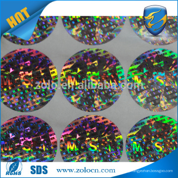 Buy wholesale direct from china adhesive sticker cheap custom hologram sticker